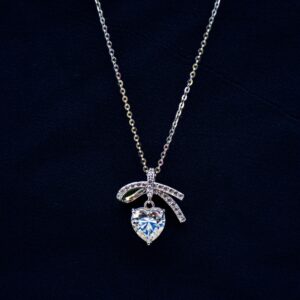 92.5 SILVER WOMEN’S RHODIUM NECKLACE