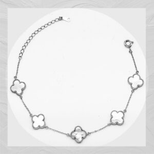 92.5 SILVER WOMEN’S RHODIUM BRACELET