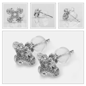 92.5 SILVER WOMEN’S RHODIUM EARING