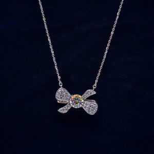 92.5 SILVER WOMEN’S RHODIUM NECKLACE