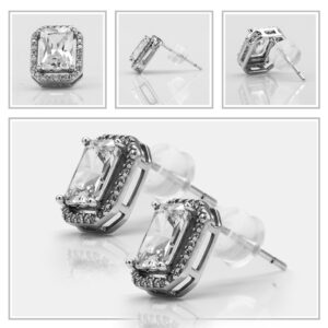 92.5 SILVER WOMEN’S RHODIUM EARING