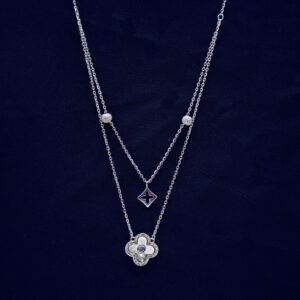 92.5 SILVER WOMEN’S RHODIUM NECKLACE