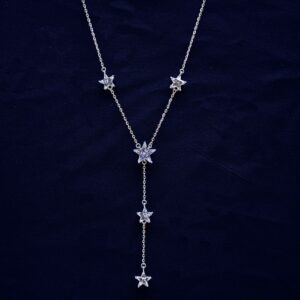 92.5 SILVER WOMEN’S RHODIUM NECKLACE