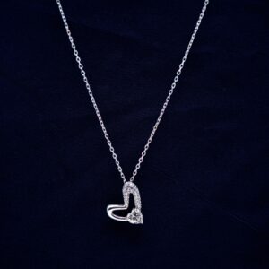 92.5 SILVER WOMEN’S RHODIUM NECKLACE