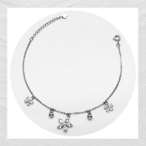 92.5 SILVER WOMEN’S RHODIUM BRACELET