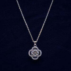 92.5 SILVER WOMEN’S RHODIUM NECKLACE