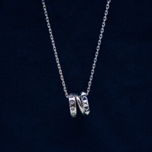 92.5 SILVER WOMEN’S RHODIUM NECKLACE