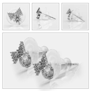 92.5 SILVER WOMEN’S RHODIUM EARING