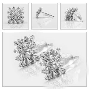 92.5 SILVER WOMEN’S RHODIUM EARING