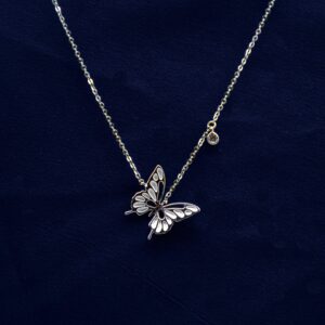 92.5 SILVER WOMEN’S RHODIUM NECKLACE