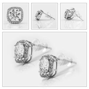 92.5 SILVER WOMEN’S RHODIUM EARING