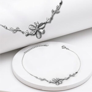 92.5 SILVER WOMEN’S RHODIUM BRACELET