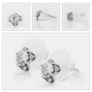 92.5 SILVER WOMEN’S RHODIUM EARING