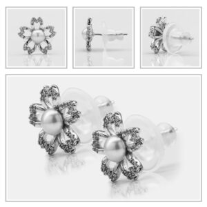 92.5 SILVER WOMEN’S RHODIUM EARING