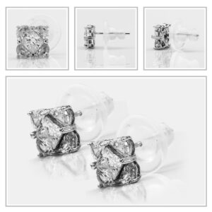 92.5 SILVER WOMEN’S RHODIUM EARING