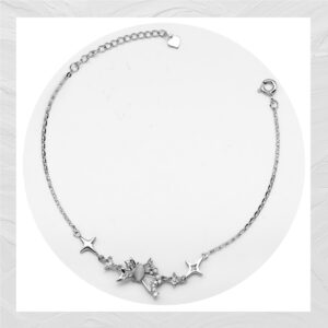 92.5 SILVER WOMEN’S RHODIUM BRACELET