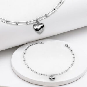 92.5 SILVER WOMEN’S RHODIUM BRACELET