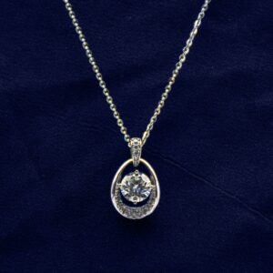 92.5 SILVER WOMEN’S RHODIUM NECKLACE