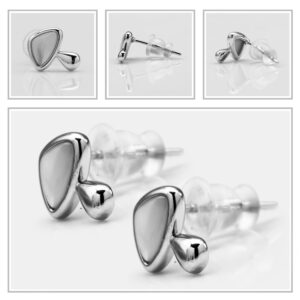 92.5 SILVER WOMEN’S RHODIUM EARING