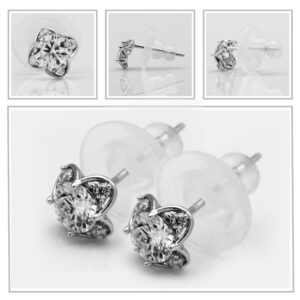 92.5 SILVER WOMEN’S RHODIUM EARING