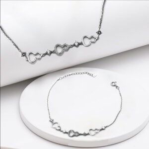 92.5 SILVER WOMEN’S RHODIUM BRACELET