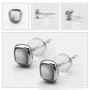 92.5 SILVER WOMEN’S RHODIUM EARING