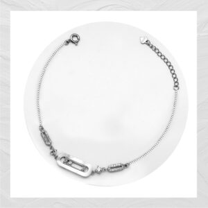 92.5 SILVER WOMEN’S RHODIUM BRACELET