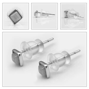 92.5 SILVER WOMEN’S RHODIUM EARING