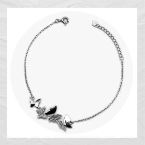 92.5 SILVER WOMEN’S RHODIUM BRACELET