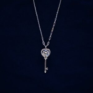 92.5 SILVER WOMEN’S RHODIUM NECKLACE