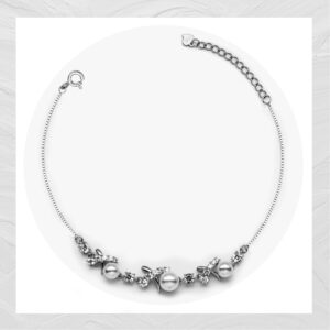 92.5 SILVER WOMEN’S RHODIUM BRACELET