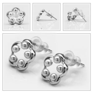 92.5 SILVER WOMEN'S RHODIUM EARING