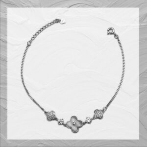 92.5 SILVER WOMEN’S RHODIUM BRACELET