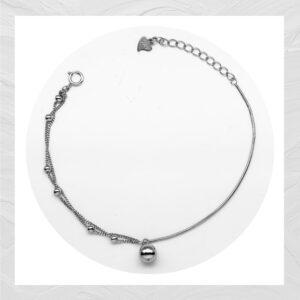 92.5 SILVER WOMEN’S RHODIUM BRACELET