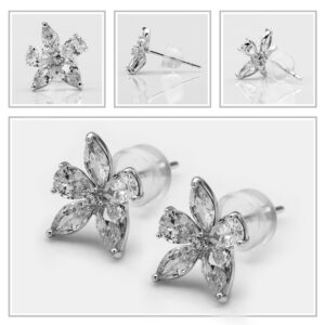 92.5 SILVER WOMEN’S RHODIUM EARING