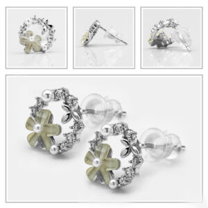 92.5 SILVER WOMEN’S RHODIUM EARING