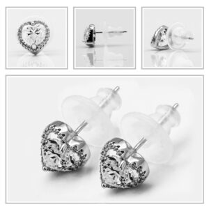 92.5 SILVER WOMEN’S RHODIUM EARING